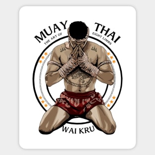 Muay Thai Wai Kru Sticker